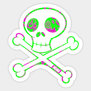 RD&I Skull & Crossbones Sticker